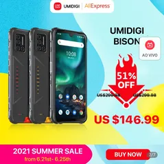 Smartphone UMIDIGI BISON | R$755