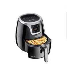 (30% AME) Fritadeira Digital Mondial Air Fry AF-19 sem óleo 3,2 litros Preta/Prata (110V)