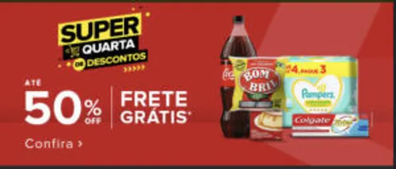 Até R$50% off em compras acima de R$99