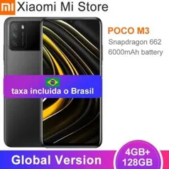 Poco m3 128gb 4gb RAM | R$1016