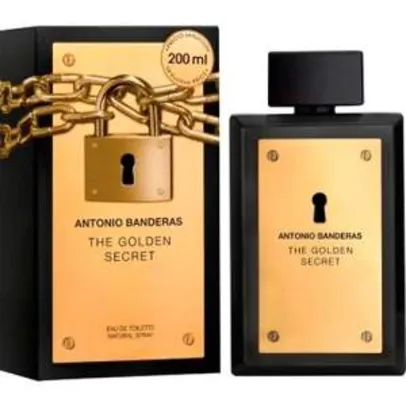 [SUBMARINO] Perfume Antonio banderas THE GOLDEN SECRET  200ml R$ 99