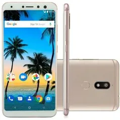 Smartphone Multilaser MS80 4GB RAM + 64GB Tela 5,7" HD+ Android 7.1  por R$ 550