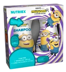 Kit Shampoo Minions 250ml e Condicionador Minions 230ml