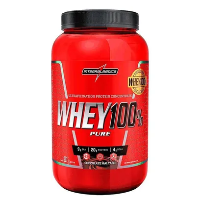 Foto do produto Whey 100% Pure 907g Chocolate Maltado - Integralmedica