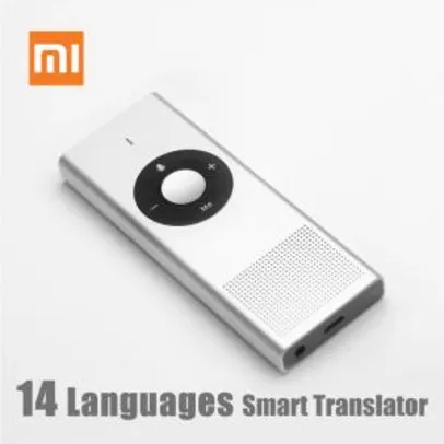 Xiaomi Moyu AI Smart Translator for Travel Study 14 Languages 7 Days Standby 8H | R$264