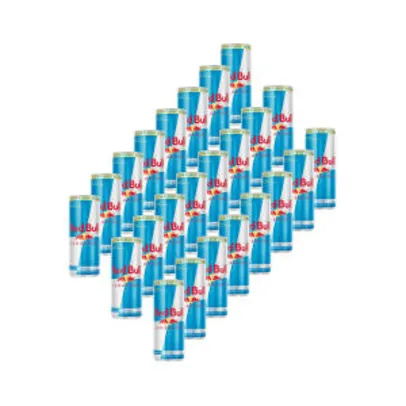 Energético Red Bull Zero Açúcar Sugarfree 250ml - 24 uni R$ 72