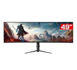 Monitor Gamer Pichau Cepheus Fuse VPRO49 Ultra, 49 Pol, Nano IPS, 2K, 1ms, 144Hz, FreeSync, HDMI/DP, PG-CFVFS49U-BL01