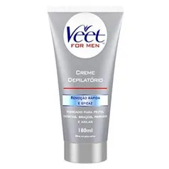 Creme Depilatório Corporal Veet For Men - 180ml | R$25