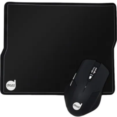 Mouse e Mousepad Gamer Dazz Tiglon 3200 DPI 62168-6 - por R$62