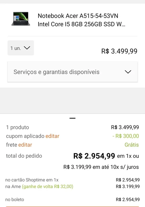 Imagen na descrição da promoção