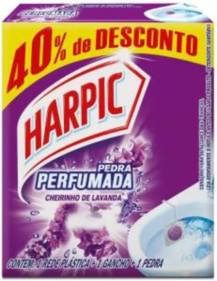 [PRIME] Pedra Sanitária Aroma Plus Pinho, Harpic | R$2