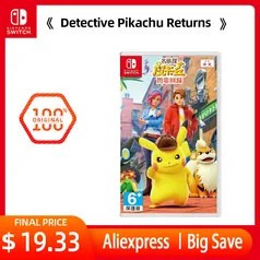 Detetive Pikachu Return Nintendo Switch