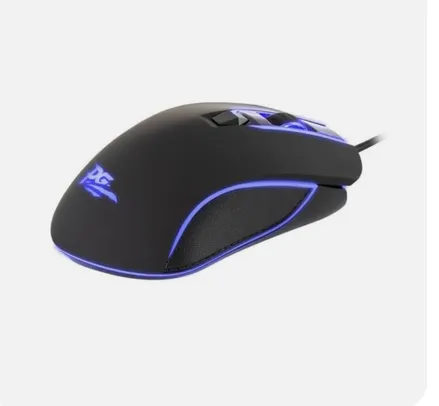 (ame 20,99 R$) Mouse Gamer Philco PMS31 Led 4 cores 2400 Dpi 6 botões preto