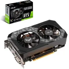 Placa de Vídeo Asus Geforce RTX 2060 Tuf Gaming 6GB DDR6 - 192 Bits - TUF-RTX2060-6G-Gaming - R$1648