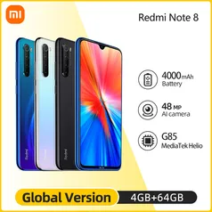 Smartphone Xiaomi Redmi Note 8 (2021) 4G+64GB | R$660