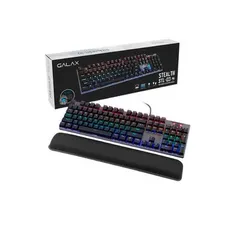 Teclado Gamer Mecânico Galax Stealthy, Series Stl-03 Blue, Switch, RGB