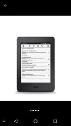 Kindle Paperwhite Wi-fi preto - R$398