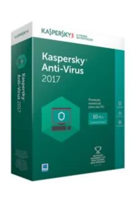 Kaspersky Antivírus para 10 Pc's
