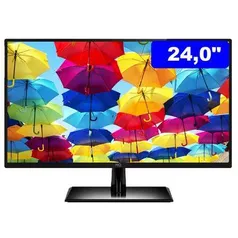 Monitor 24 Led Full Hd Widescreen Hdmi Hq 21.5hq-led Vesa Ajuste De Inclinação.