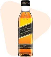 JOHNNIE WALKER Whisky Black Label 12 anos, 50ml