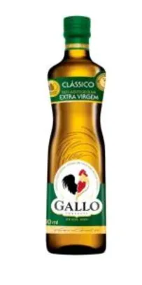 [APP + R$4 de volta] Azeite de Oliva Gallo Clássico 500ml | R$ 21