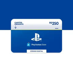 Gift Card Digital Playstation Store R$250 - R$235