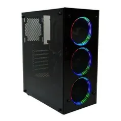 GABINETE GAMER EVUS + 3 FANS | R$246