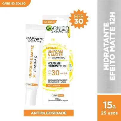 Protetor Hidratante Facial  Garnier U&m Vitamina C Fps30 15g