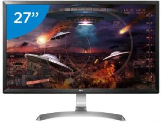 Monitor Gamer LG LED 27” IPS Ultra HD/4K - Widescreen 27UD59-B | R$ 1593
