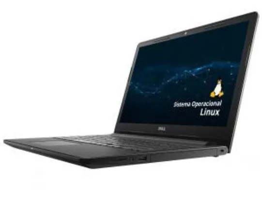 Notebook Dell Inspiron i15-3567-D15P - Intel Core i3 4GB 1TB 15,6”