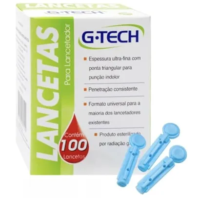 Lancetas G-Tech 100UN