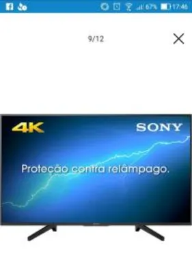 Smart TV  Sony 43 4k - R$1699