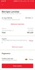 [Usuários Selecionados] R$15 OFF em uma Pedido no Ifood sem mínimo