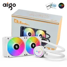 [Taxa Inclusa] Water Cooler RGB Aigo ACSE240 Black