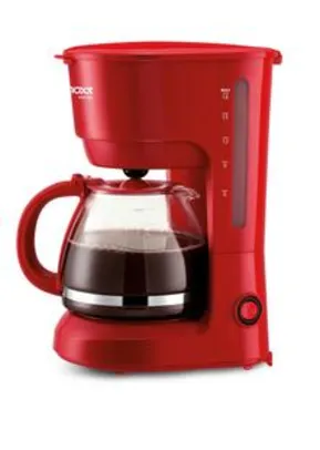 Cafeteira Elétrica 18 Xícaras Lenoxx Easy Red PCA019 Vermelha 127V