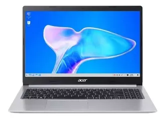 Notebook Acer Aspire 5 A515-45 prata 15.6, AMD Ryzen 7 5700U  8GB de RAM 256GB SSD, AMD Vega 8