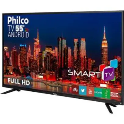 Smart TV LED 55" Philco PH55A17DSGWA Full HD Wi-Fi