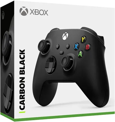 Controle Sem Fio Xbox - Carbon Black | R$388
