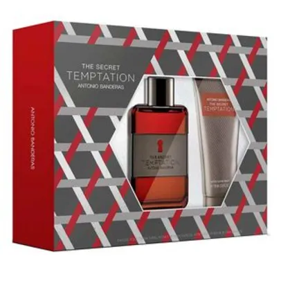 Perfume - Antonio Banderas The Secret Temptation KIT 100ml | R$ 88