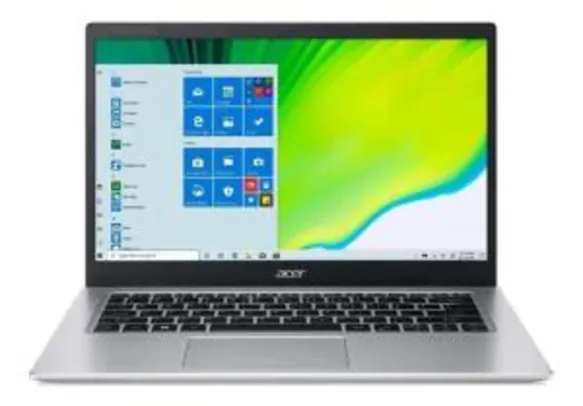 Notebook Acer aspire 5 Intel core i5 10a 14' HD - R$2749