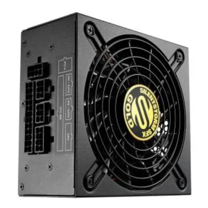 Fonte Sharkoon 500W - MODULAR - 80 plus OURO R$299