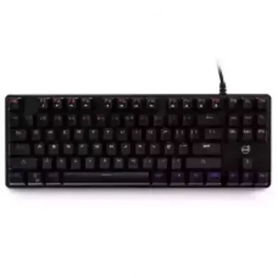 Teclado Gamer Mecânico Dazz Eclipse, Rainbow, Switch Gateron Blue, ABNT2, 625313