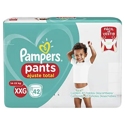 Fralda Pampers Pants Ajuste Total XXG - 42 fraldas