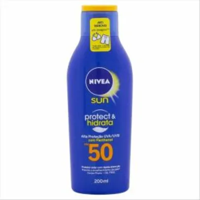 Protetor Solar Nivea Protect Hidrata Fps50 200ml