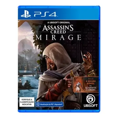 Jogo Assassin's Creed Mirage, PS4 E PS5 