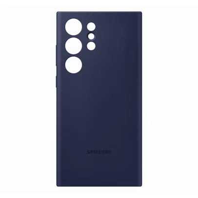 Capa Silicone Galaxy S23 Ultra Azul Marinho