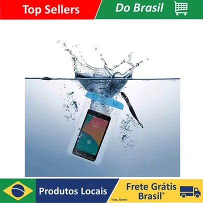 [DoBrasil] Capa Bolsa Prova Dágua Impermeável Celular