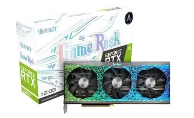 Placa De Video Palit Geforce Rtx 3080 Ti Gamerock 12Gb Gddr6