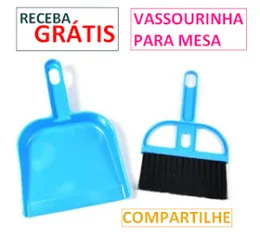 Kit Vassourinha e Pá para mesa gratis