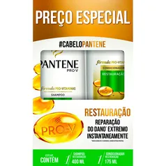 Shampoo Pantene Restauração 350 ml + Condicionador 175 ml